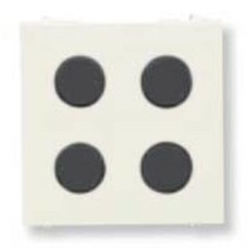 SR-4-N2BL Центральная плата 4-кнопочная free@home, Zenit, белый | SR-4-N2BL | 2CLA222640N1102 | ABB