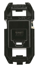 Разъём телекоммуникационный на 8 контактов, тип RJ45, категория 3|2CLA201730A1001| ABB