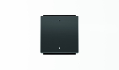 Клавиша для 1-клавишных выключателей/переключателей/кнопок с символом I/O, серия SKY, цвет чёрный барх.|2CLA850120A1501| ABB