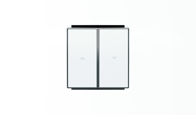 Клавиша для механизма выключателя жалюзи 8144 и 8144.1, серия SKY, цвет альпийский белый|2CLA854400A1101| ABB