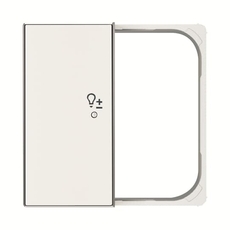 SRD-2-L-85BL Клавиша двойная левая free@home, SKY, светорегулятор, белая|2CLA852641A1101| ABB