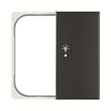 SRL-2-R-85NS Клавиша двойная правая free@home, SKY, освещение, черный бархат|2CLA852648A1501| ABB