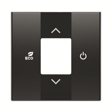 CP-RTC-85NS Накладка терморегулятора free@home, SKY, черный бархат|2CLA854060A1501| ABB