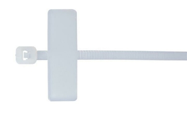 Стяжка кабельная, с маркировочным ярлыком, L-4-18ID-9-C (100шт) | 7TAG054640R0001 | ABB