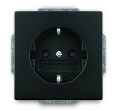 Розетка SCHUKO 16А 250В, с LED подсветкой, future/solo, черный бархат | 2013-0-5331 | 2CKA002013A5331 | ABB