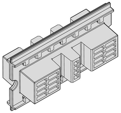Держатель шины медной L=100мм (24шт)|1STQ007428A0000 | ABB