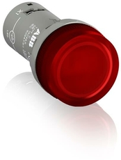 Лампа CL2-506R красная со встроенным светодиодом 6,3В DC|1SFA619403R5061| ABB