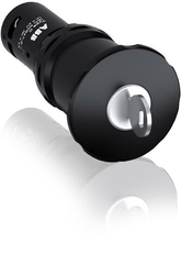 Кнопка аварийной остановки CE4K1-10B-11 черная диам. 40 мм отп. ключом|1SFA619552R1076| ABB