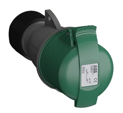 Розетка кабельная Easy&Safe 216EC2,16А,2P+E,IP44,2ч|2CMA102000R1000| ABB