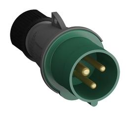 Вилка кабельная Easy&Safe 216EP2, 16А, 2P+E, IP44, 2ч|2CMA101944R1000| ABB