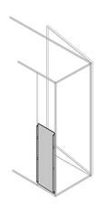 Перегородка задн.верт. H=1000мм W=400мм|1STQ008920A0000 | ABB