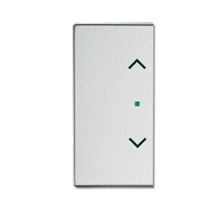 SRB-2-83 Клавиша двойная free@home, жалюзи, future, серебристый алюминий | 6220-0-0159 | 2CKA006220A0159 | ABB