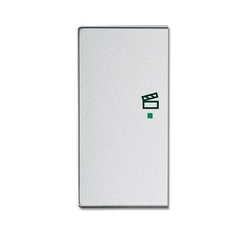 SRS-2-L-83 Клавиша двойная левая free@home, сцена, future, серебристый алюминий|6220-0-0162| ABB