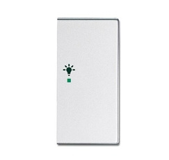 SRL-2-R-83 Клавиша двойная правая free@home, освещение, future, серебристый алюминий|6220-0-0168| ABB