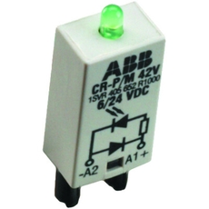 Диод и светодиод красный CR-P/M-42C 110-230B DC для реле CR-P, CR-M | 1SVR405652R9000 | ABB