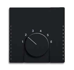 Плата центр. (накладка) для мех. терморегулятора (термостата) 1094 U, 1097 U, серия solo/future, цвет антрацит | 1710-0-3629 | 2CKA001710A3629 | ABB