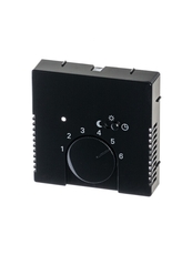 Плата центр. (накладка) для мех. терморегулятора (термостата) 1095 U, 1096 U, серия solo/future, цвет антрацит | 1710-0-3630 | 2CKA001710A3630 | ABB