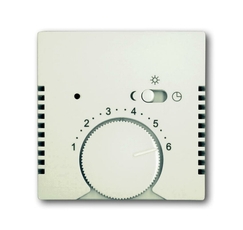 ABB Basic 55 Шале (белый) Накладка для терморегулятора (мех. 1095 U, 1095 UF-507, 1096 U) | 1710-0-3939 | 2CKA001710A3939 | ABB