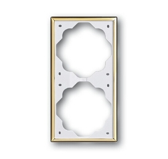 Рамка 2-постовая, серия impuls, цвет золото | 1754-0-3542 | 2CKA001754A3542 | ABB