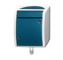 Переключатель со шнурком, IP44, для открытого монтажа, серия ocean, цвет серый/сине-зелёный | 1383-0-0141 | 2CKA001383A0141 | ABB