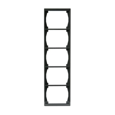 Рамка 5-постовая, 100мм серия Impressivo, антрацит | 1725F100-81 | 2TKA000428G1 | ABB