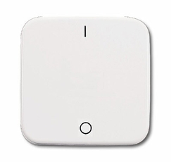 Клавиша для механизмов 2-х и 3-х полюсных выключателей, с маркировкой 