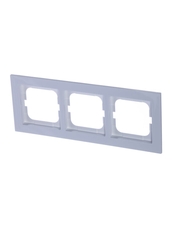 Рамка 3-постовая, серия axcent, цвет белый | 1754-0-4333 | 2CKA001754A4333 | ABB