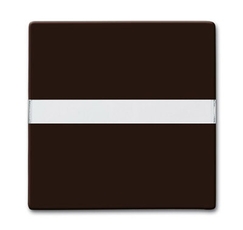 Клавиша для мех. 1-клавишного выкл./перекл./кнопки,с полем для надписи (IP44) серия Allwetter 44,цвет коричневый | 1731-0-1960 | 2CKA001731A1960 | AB