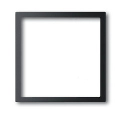 Плата центральная (накладка) для механизма светоиндикатора 2062 U, серия impuls, цвет чёрный бархат | 1731-0-1983 | 2CKA001731A1983 | ABB