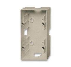 ABB Basic 55 Шампань Коробка для открытого монтажа, 2-постовая | 1799-0-0963 | 2CKA001799A0963 | ABB