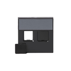 Накладка для 2хRJ45, Impressivo, антрацит | 1819-81 | 2TKA000605G1 | ABB