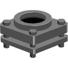 Кольцевой фланец ЭМС OEZXRE158 | 1SCA022399R1360 | ABB