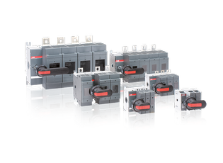 Рубильник OS160GD04F без ручки под предохранители DIN-00 | 1SCA115401R1001 | ABB