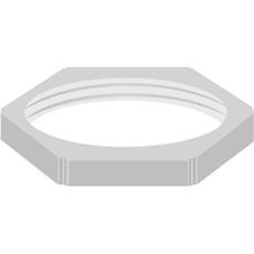 Гайка пластиковая стопорная EMUG12 для M12 | 1SCA022715R8280 | ABB