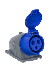 Розетка для монтажа на ПОВЕРХНОСТЬ 32A. 2P+E. IP44 232 RS6 | 2CMA193122R1000 | ABB