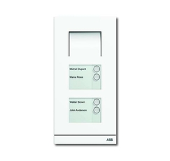 Станция вызывная, аудио, четырёхклавишная, цвет белый матовый | 8300-0-0276 | 2CKA008300A0276 | ABB