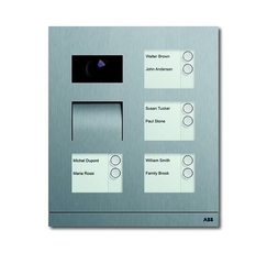 Станция вызывная, видео восьмиклавишная, цвет сталь | 8300-0-0290 | 2CKA008300A0290 | ABB