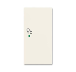 SRD-2-R-96 Клавиша двойная правая free@home, светорегулятор, Basic 55, цвет chalet-white | 6220-0-0713 | 2CKA006220A0713 | ABB