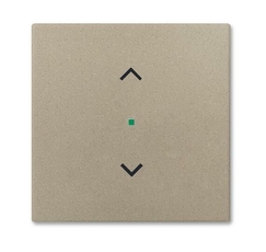 SRB-1-93 Клавиша одинарная free@home, жалюзи, Basic 55, цвет шампань | 6220-0-0654 | 2CKA006220A0654 | ABB