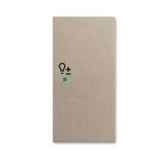 SRD-2-R-93 Клавиша двойная правая free@home, светорегулятор, Basic 55, цвет шампань | 6220-0-0662 | 2CKA006220A0662 | ABB