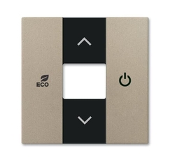 CP-RTC-93 Накладка терморегулятора free@home, Basic 55, цвет шампань | 6220-0-0665 | 2CKA006220A0665 | ABB