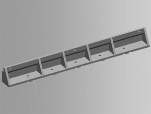 Держатель для 3-х шин | ZX640 | ABB