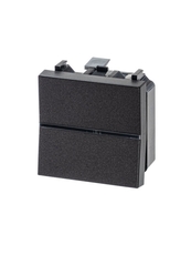 ABB Zenit Антрацит Выключатель 1-клавишный (2 мод) | N2201 AN | 2CLA220100N1801 | ABB