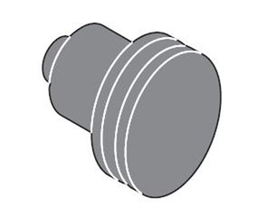 Заглушка для кнопки d22мм (50шт) | EV1137 | ABB