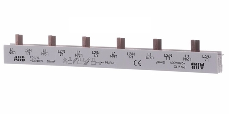 2ф.шина к. 12мод.63А PS2/12 | 2CDL220001R1012 | ABB
