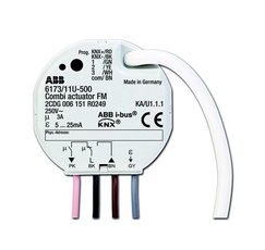 6173/11 U-500 Универсальный 2-канальный активатор со входами для подключения кнопок, 3 А, FM | 6151-0-0249 | 2CKA006151A0249 | ABB