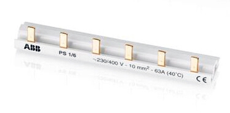 1ф.шина к. 6мод.63А PS1/6 | 2CDL210001R1006 | ABB