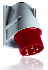 Вилка для монтажа на поверхность 416BS6, 16A, 3P+N+E, IP44, 6ч | 2CMA193307R1000 | ABB