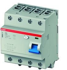 Выключатель дифференциальный (УЗО) F404A40/0.1 40А 100мА | 2CCF544120E0400 | ABB