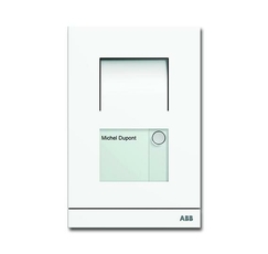 Станция вызывная, аудио, однокл., бел. | 8300-0-0158 | ABB
